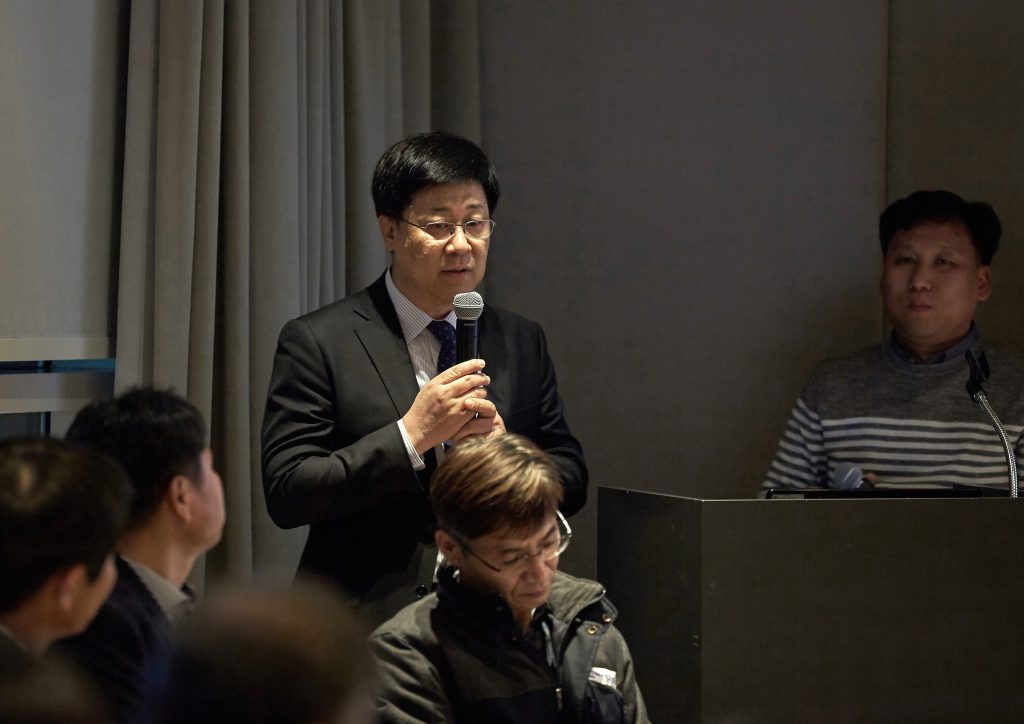 최영록 기술경영전문대학원장이 프로젝트의 취지와 향후 계획의 밝히고 있다. | 사진: 김경채