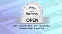 [Notice] Start your month with the "UNIST News Monthly"