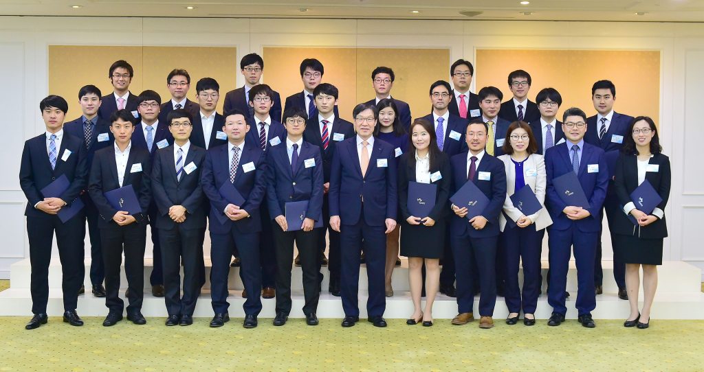 8th Chung-Am Fellowship recipients
