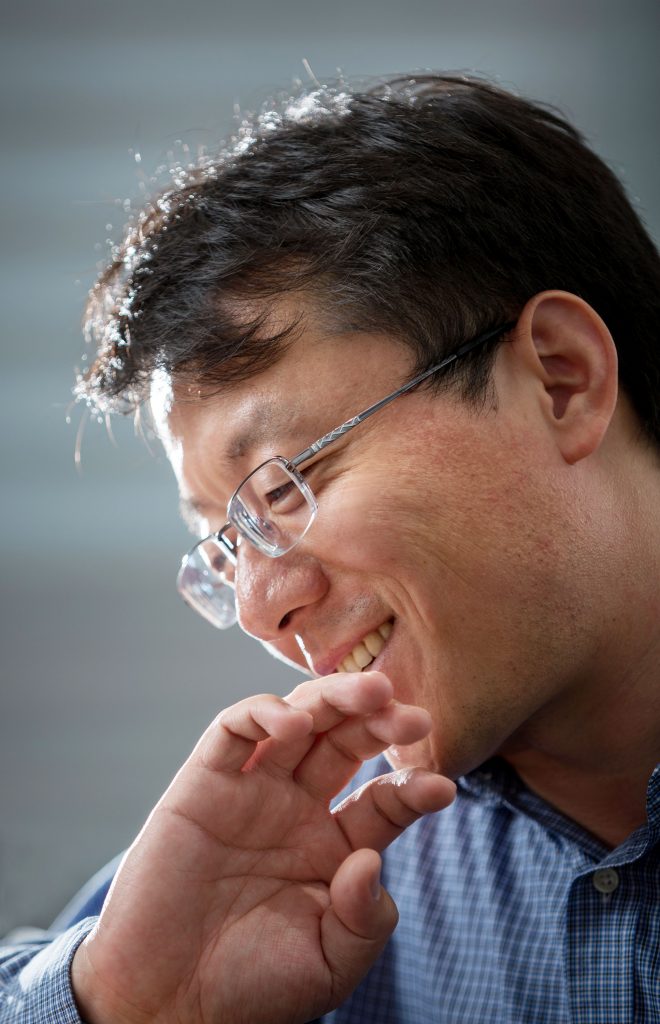 Professor Fung Ding's smile. | Photo: Ahn Hong Bum