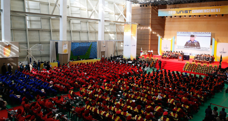 [2019 Commencement] UNIST Confers Degrees to 1,043 Graduates