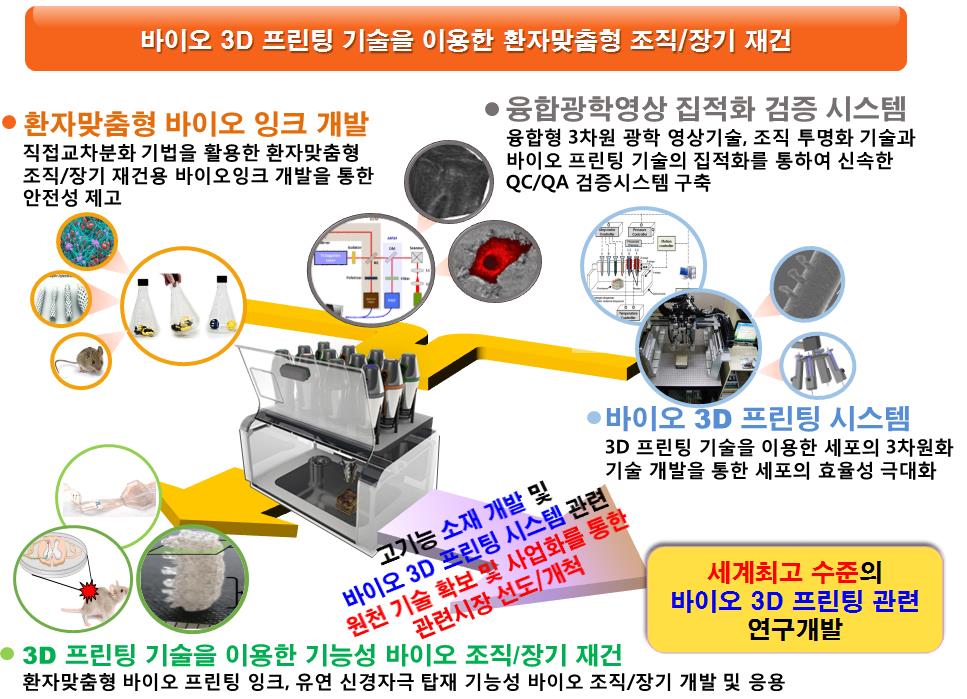 김정범 교수 3D 바이오 프린팅 과제