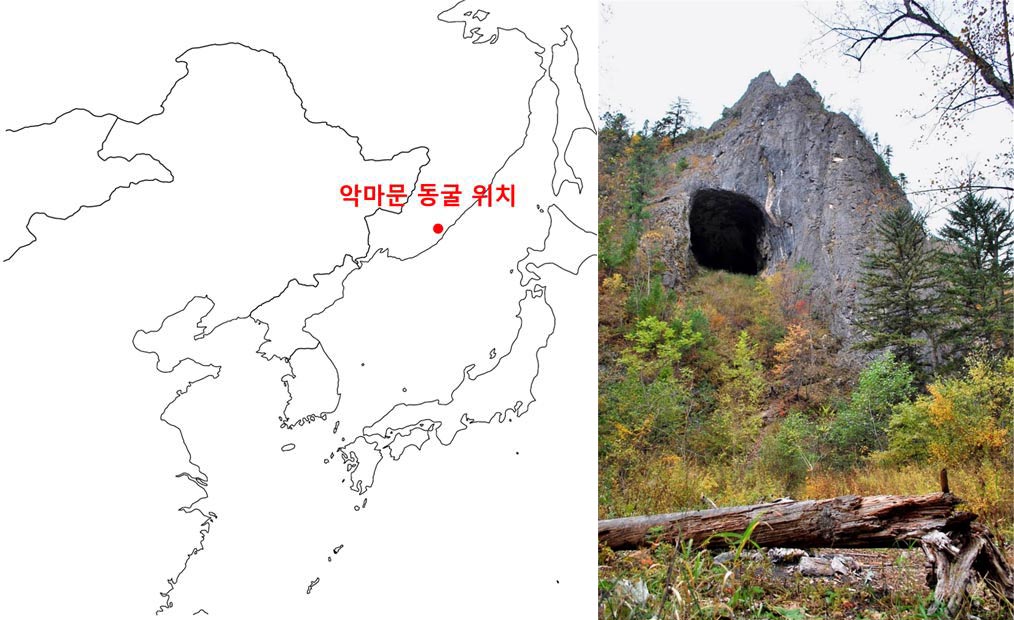 악마문 동굴(영어: Devil’s Gate cave, 러시아어: Chertovy vorota)은 한국 역사에서 고구려, 동부여, 북옥저가 자리했던 것으로 알려진 지역에 위치하고 있다.
