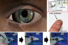 연구-그림-스마트-콘택트렌즈의-구조와-토끼눈에-장착시킨-모습.jpg