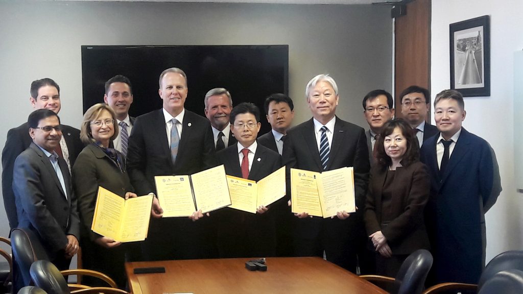 3월 1일(목) '울산시-샌디에고시-UNIST-UCSD 간 4차 산업혁명 산업 기술 국제 협력 MOU'가 체결됐다. 