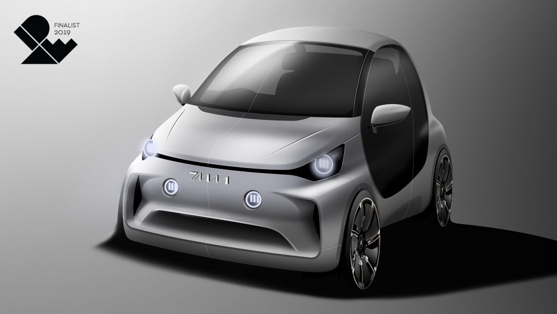 [그림] 2019 IDEA 디자인 어워드에서 본상을 수상한 초소형 전기차 디자인 '어반(Urban)'(1)