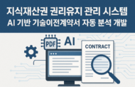 “한 달 걸리던 업무가 단 하루 만에” UNIST, ‘AI 기술이전 계약 분석시스템’ 개발