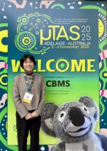 [사진] 11월 2일부터 6일까지 호주 애들레이드에서 열린 CBMS 마이크로타스(MicroTAS) 학회에 참석하고 있는 조윤경 교수