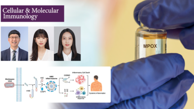 원숭이두창 중증화의 ‘방아쇠’ 역할 단백질 센서 찾았다!