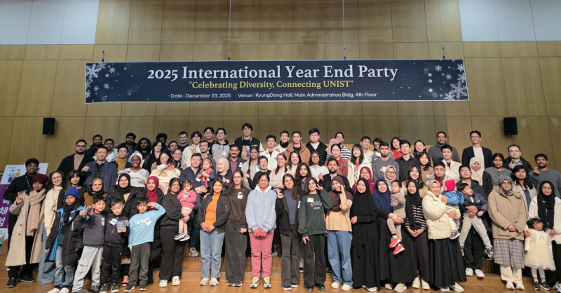 UNIST, 2025 외국인 구성원 연말 행사 개최
