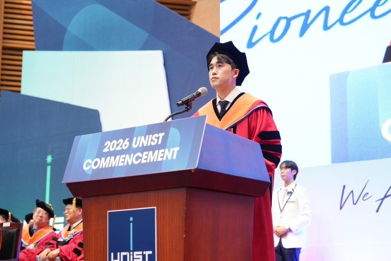 [2026 학위수여식] 대학원 졸업생 김종범 “천천히, 멀리… 속력보다 방향” 강조