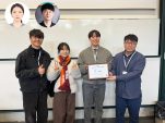[통합 사진] 윗줄 왼쪽부터 UNIST 박새롬·윤성환 교수, 아랫줄은 하승범·윤지은·권기완 연구원