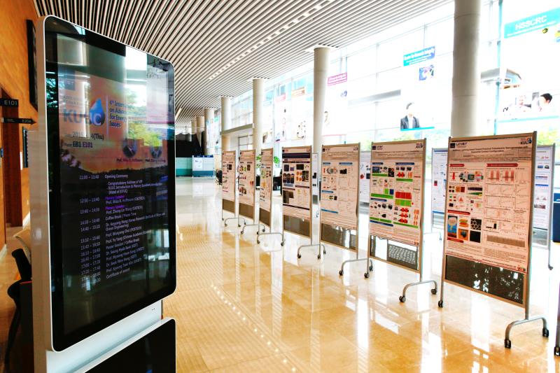 Research posters, displayed at the 4th International Symposium on Advanced Materials for Energy &amp; Environmental Issues (ISAMEE) on June 4, 2015.