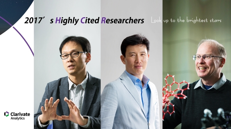 Three UNIST Researchers Named World’s Most Highly Cited Researchers