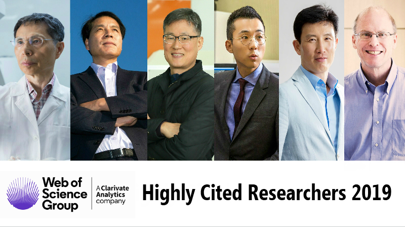 Six UNIST Researchers Named ‘World’s Most Highly Cited Researchers’