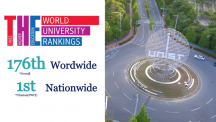 THE World University Rankings 2021: UNIST Named Among Top 200 in the World!