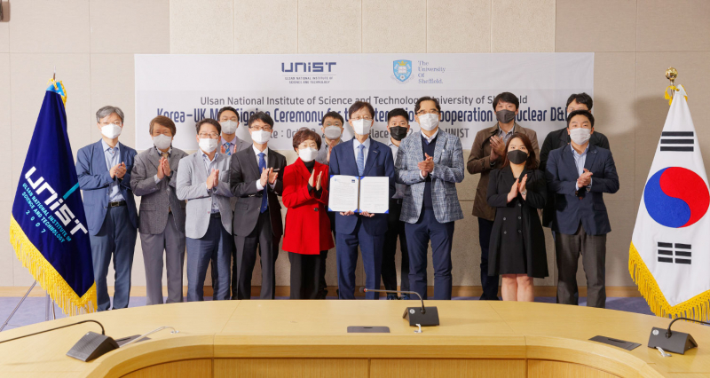 UNIST Signs MOU with University of Sheffield for Cooperation and Mutual Growth