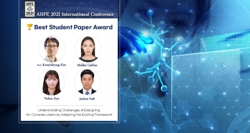 UNIST Announces 2021 Winners of AHFE Best Student Paper Award!