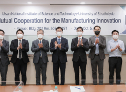 UNIST Signs MoU with University of Strathclyde for Manufacturing Innovation