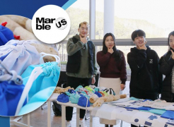 Team ‘Marble US’ Finds New Life for Used Event Banners!