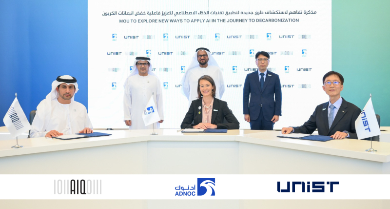 UNIST Forms Strategic Partnership with ADNOC, Ushering in New Era of Carbon Neutrality with the Power of AI