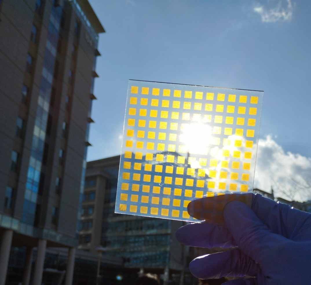 Fully inkjet-printed large-scale photoelectrodes