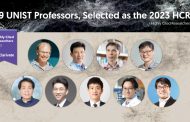 Nine UNIST Researchers Named to Clarivate’s 2023 Highly Cited Researchers List