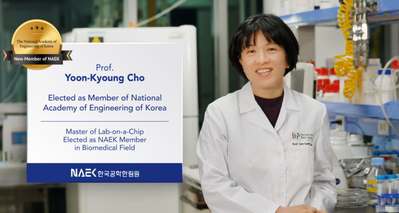 Professor Yoon-Kyoung Cho Elected as Member of National Academy of Engineering of Korea!​