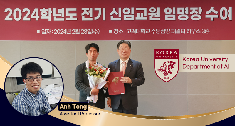 UNIST Alumni Appointed to Professorship at Korea University