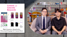 High-frequency quantitative ultrasound imaging for cement paste