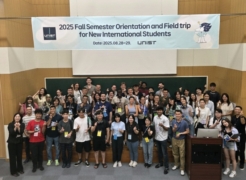 UNIST Hosts Comprehensive Orientation for New International Students