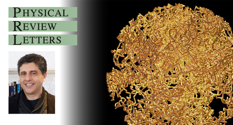 The work by Distinguished Professor Tsvi Tlusty at UNIST has been published in the October 2025 issue of Phys. Rev. Lett. l Design by Boeun Lee (Public Relations Team, UNIST)