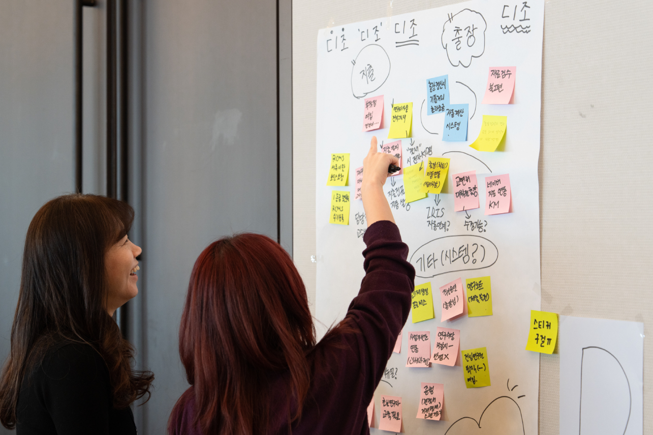 Attendees participate in an interactive program aimed at applying AI technologies to everyday research administration tasks.