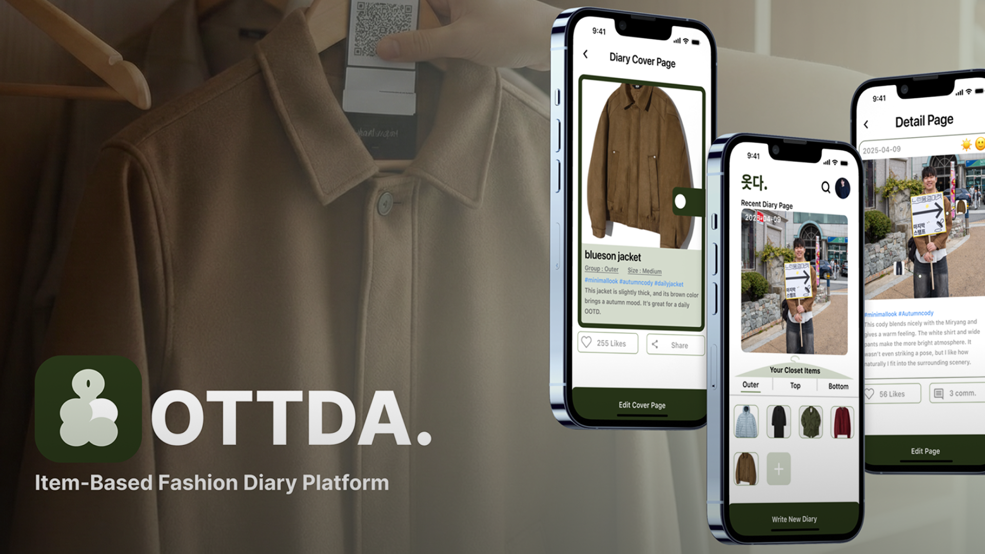 OTTDA – An Item-Based Fashion Diary Platform